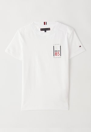 Tommy Hilfiger GRAPHIC TEE UNISEX - T-shirt imprimé - white