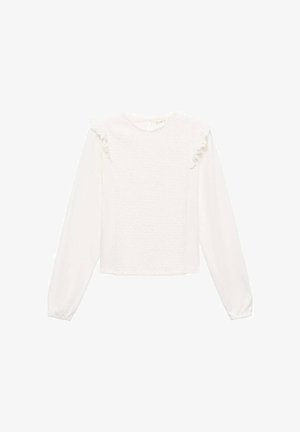 TEEN - Bluză cu mânecă lungă - off white