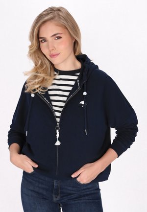 Zip-up sweatshirt - navy