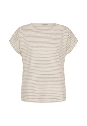 Love Copenhagen, LCOMA - Camiseta estampada - white w thin black stripe