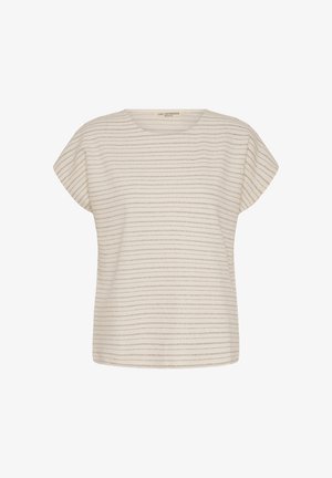 Love Copenhagen, LCOMA - T-shirt imprimé - white w thin black stripe