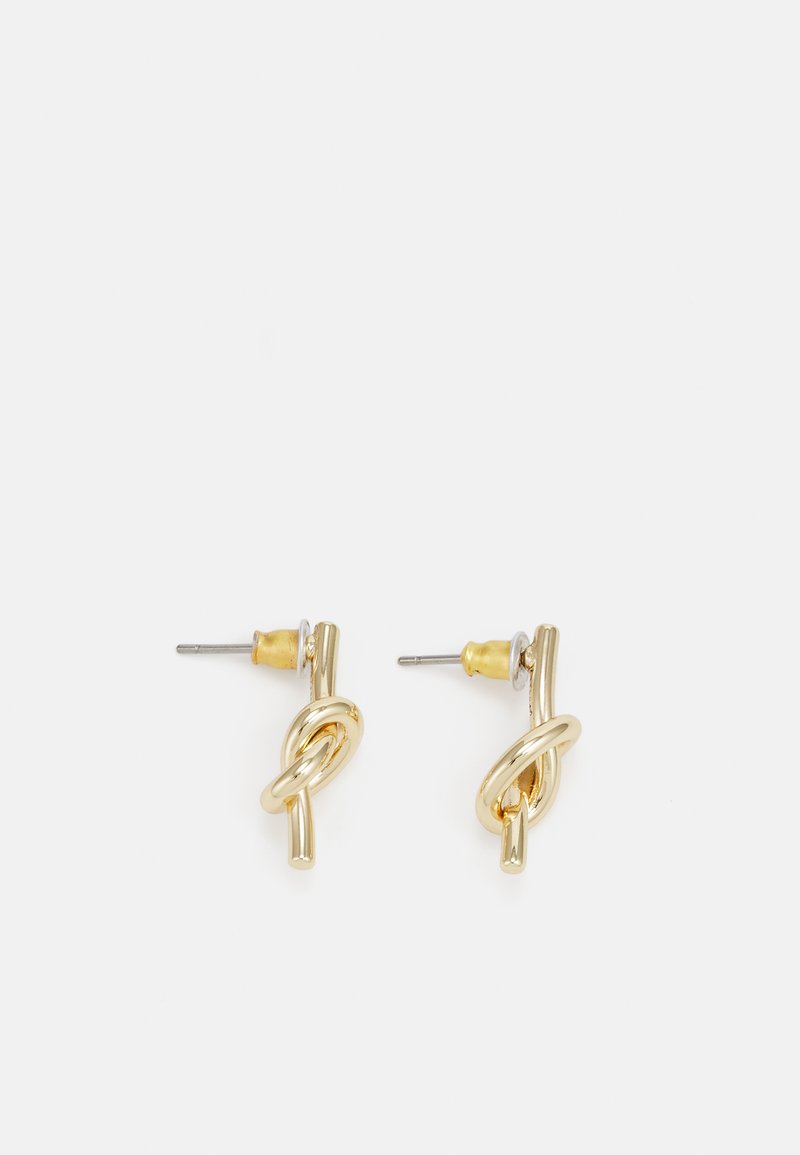 DKNY KNOT STUD - Náušnice - gold-coloured