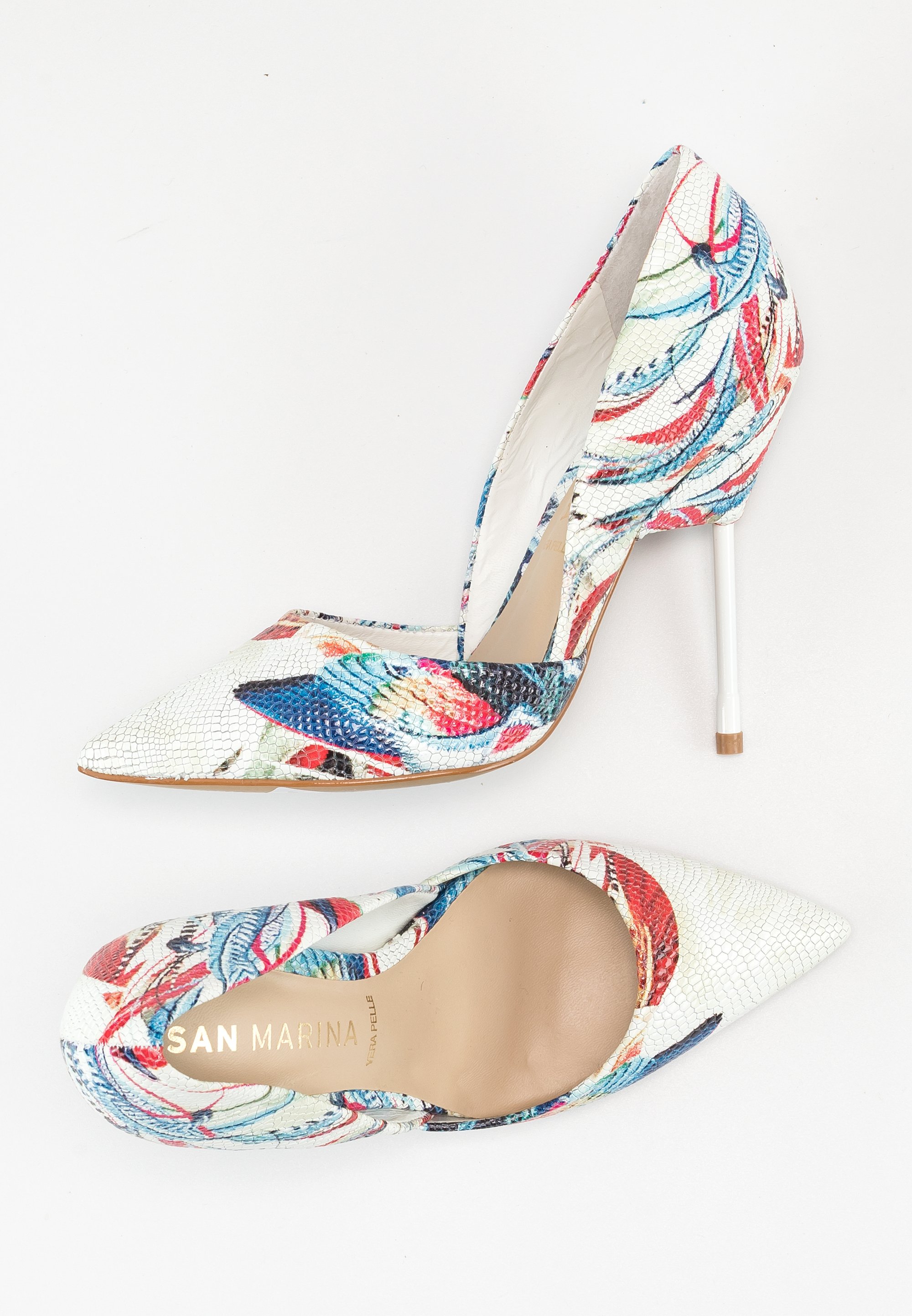 San Marina Escarpins multicolored/multicolore (Seconde main