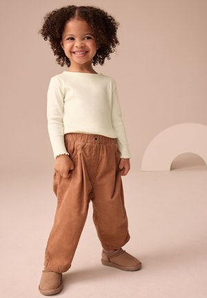 Next REGULAR FIT - Nohavice - tan brown