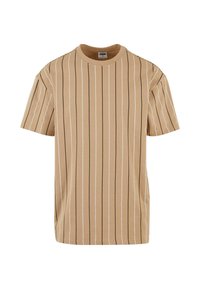 Urban Classics Print T-shirt - unionbeige white black
