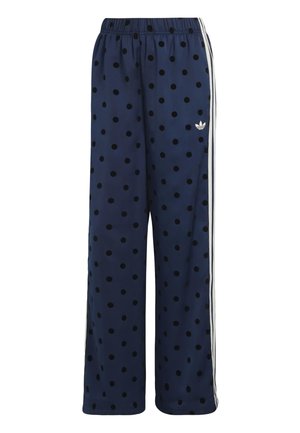 adidas Originals, SATIN POLKA DOTS WIDE LEG PANT - Pantalones - night indigo