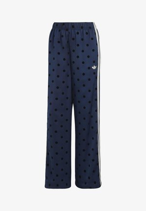 adidas Originals, SATIN POLKA DOTS WIDE LEG PANT - Pantalones - night indigo