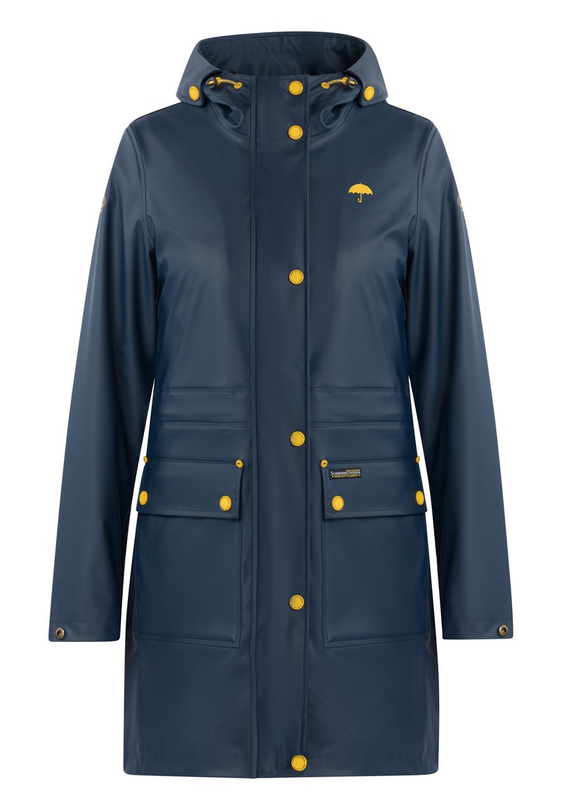 Schmuddelwedda Parka donkerblauw