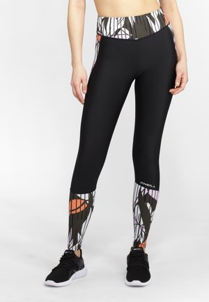 Leggings - mottled green