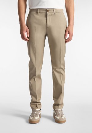 CON TASCHE - Broek - beige