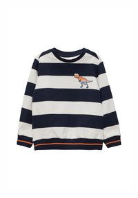 s.Oliver MIT PRINT-DETAIL - Sweater - ecru