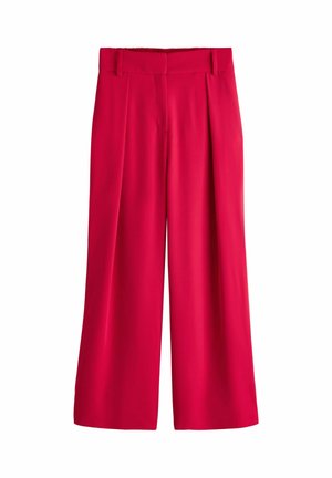 Next, TALL FIT - ELASTIC  WIDE LEG TROUSERS . - Pantaloni - new red