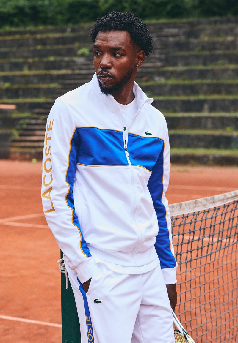 Lacoste Sport - TENNIS JACKET - Trainingsvest - blanc/bleu, Vergroten