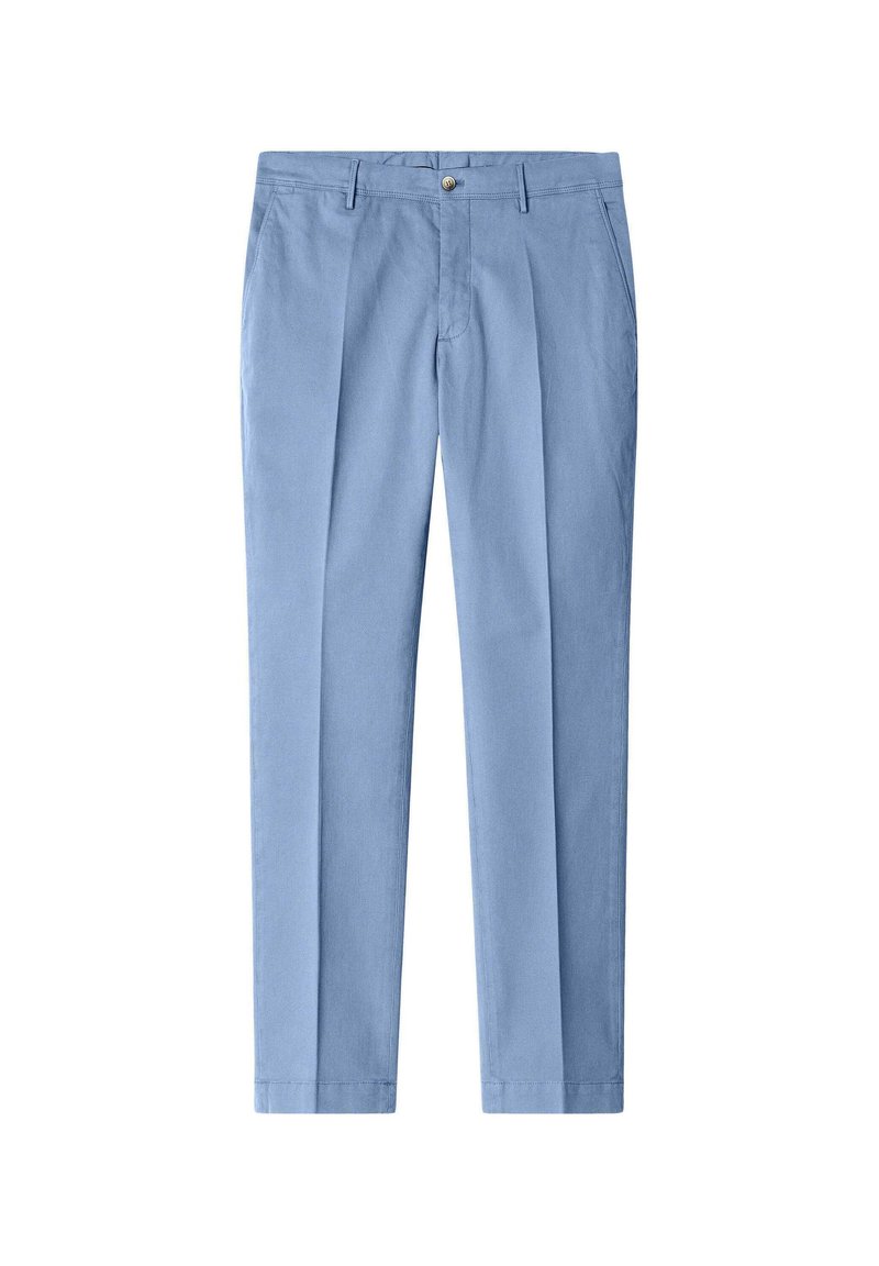 Hackett London Chino blauw denim/bluedenim