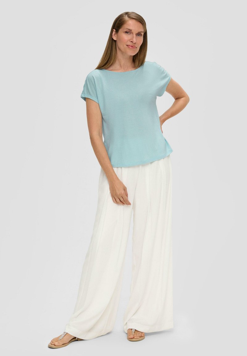 s.Oliver BLACK LABEL T-shirt basic - arktisblau