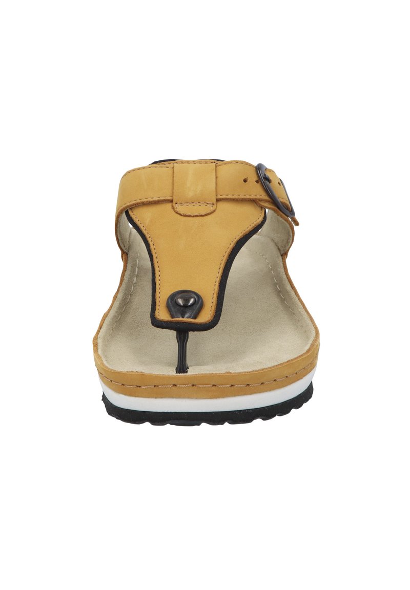 Damen Sneaker | Berkemann MILA Zehentrenner gelb - HQ60821 Damen Sneaker | Berkemann MILA Zehentrenner gelb - HQ60821