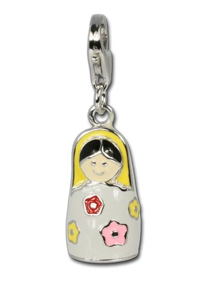 MATROSCHKA - Pendant - silberfarben mehrfarbig
