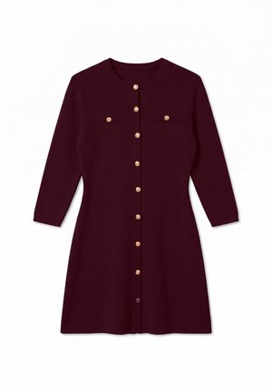 Vero Moda, DRESS AWPICCO SHORT DRESS - Robe pull - winetasting