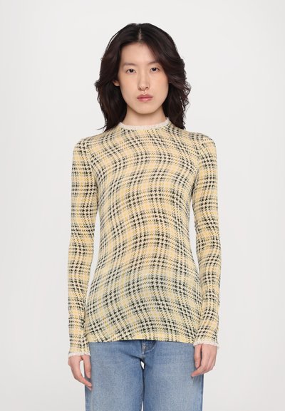Rabanne Longsleeve - green/yellow/cream