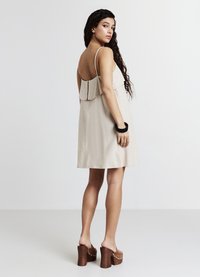 Calliope CORTO MISTO - Vestito casual - avorio melange