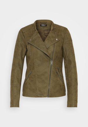 ONLY Tall ONLAVA BIKER - Bunda z umělé kůže - kalamata