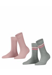 Esprit Multi Stripe 2-Pack Dames Sokken