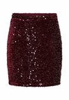 Mini skirts  - tawny port
