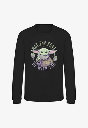 Star Wars THE MANDALORIAN MAY THE EGGS - Sweatshirt - black