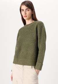 JDY JDYSILJA O NECK  - Vesta - winter moss melange