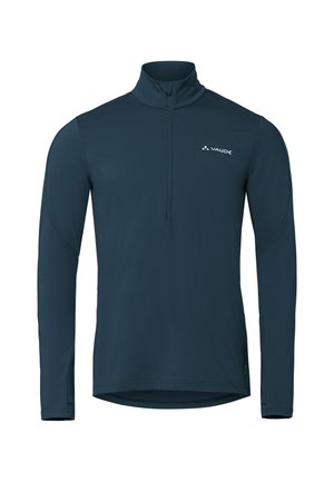 Vaude LIVIGNO HALFZIP - Langarmshirt - dark sea