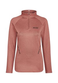 CEP Cold Weather Zip Shirt Longsleeve - Long sleeved top - rose
