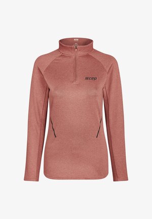 CEP Cold Weather Zip Shirt Longsleeve - Langarmshirt - rose