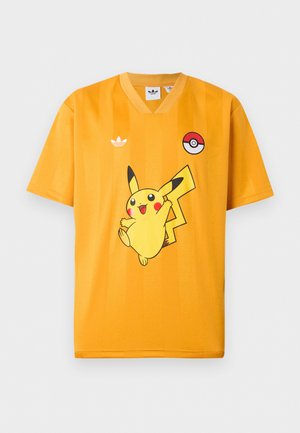 adidas Originals, POKEMON - Тениска с щампа - preloved yellow