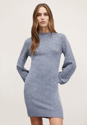 Motivi Abito in maglia - grigio