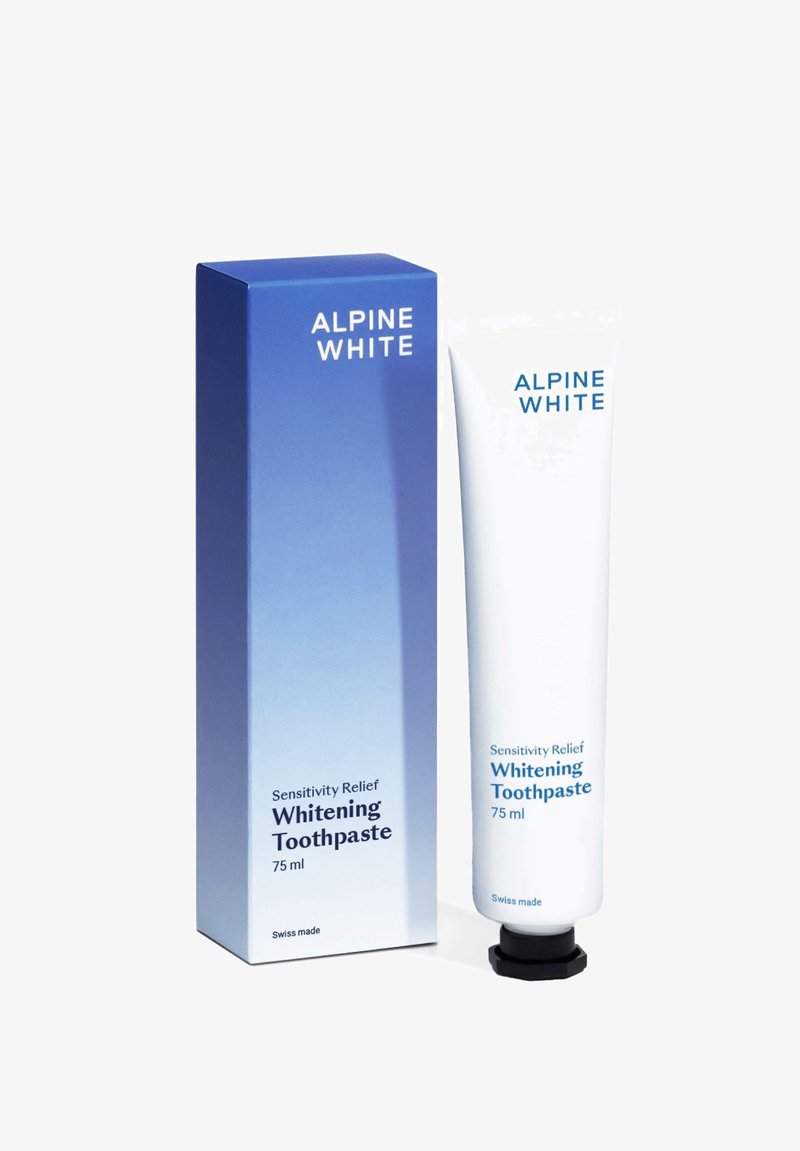 Alpine White - WHITENING TOOTHPASTE SENSITIVITY RELIEF - Tandpasta - weiß, Vergroten