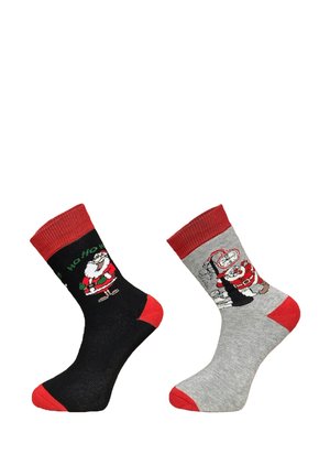 CHRISTMAS WINTER 2 PACK - Socken - grau