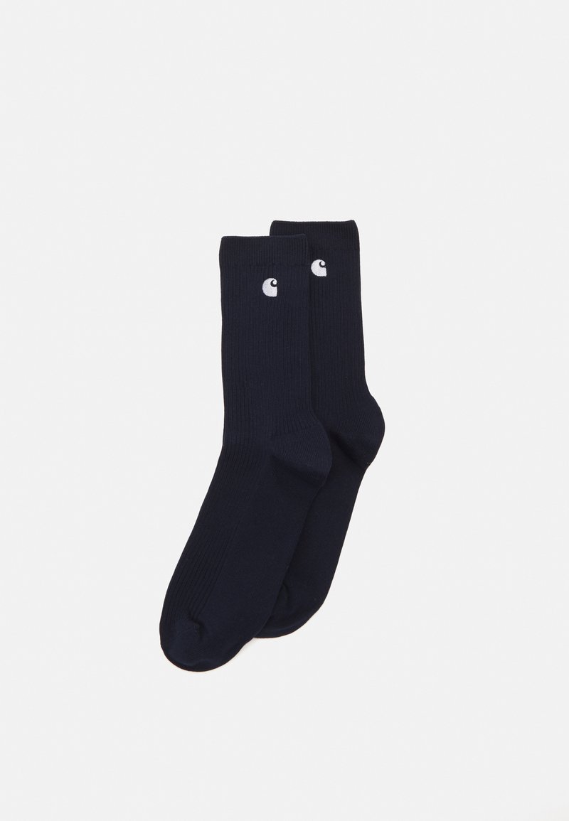 Carhartt WIP MADISON UNISEX 2 PACK  - Zoknik - dark navy