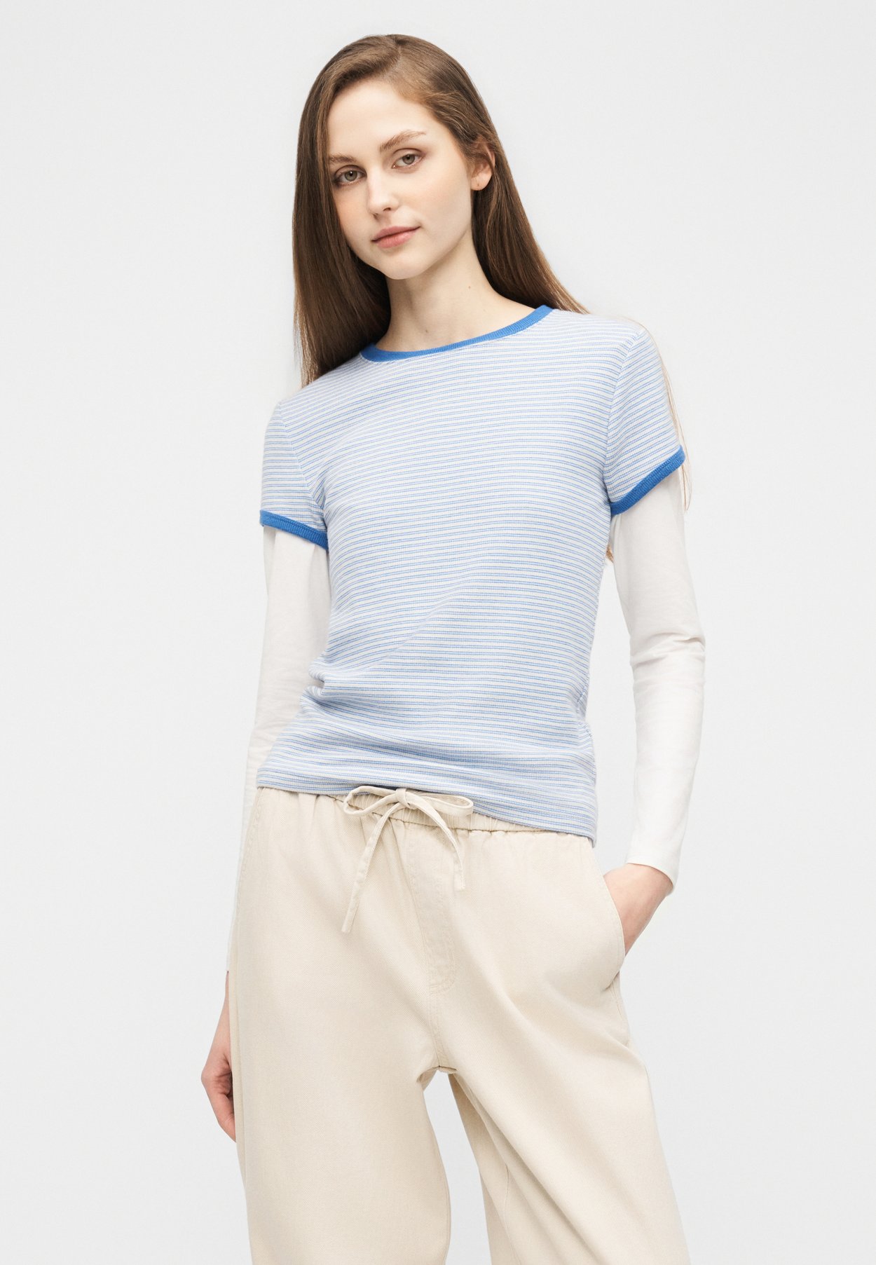 ONLMAISA PULL UP WIDE PANT