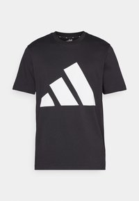 ESSENTIALS BIG - T-shirt con stampa - black white