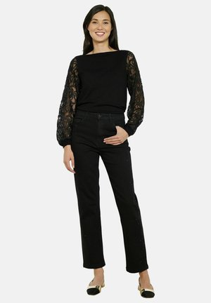 Jeans a sigaretta - black