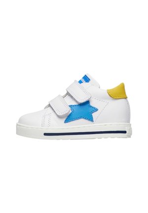 Sneaker Bambino Falcotto Vega - Tessuto E Suede, Blu, Chiusura Doppio Velcro, Suola Antiscivolo