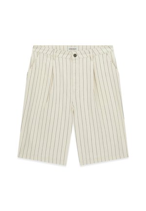 Guess Jeans, GESTREIFTE BAGGY BERMUDA - Pantaloni scurți - mehrfarbig beige