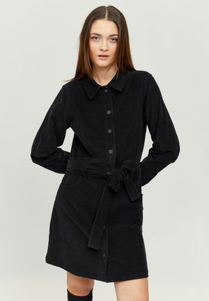 Amana - Blusenkleid - black