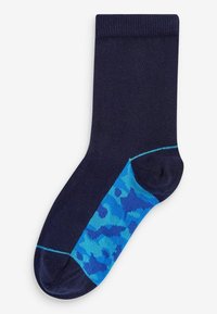 Next SEVEN PACK OLDER - Zoknik - navy camouflage footbed