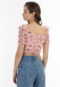 myMo Blusa - rosa mehrfarbig