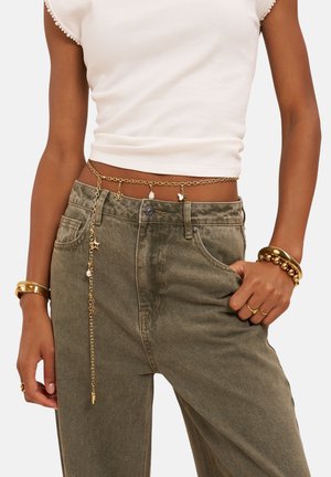 My Jewellery, STATEMENT BELLY CHAIN WITH CHARMS - Chaîne corporelle - gold-coloured