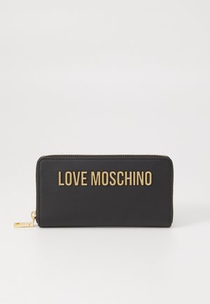Love Moschino, LAMINATED BOLD LOVE - Portefeuille - nero