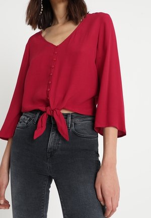 Blouse - red