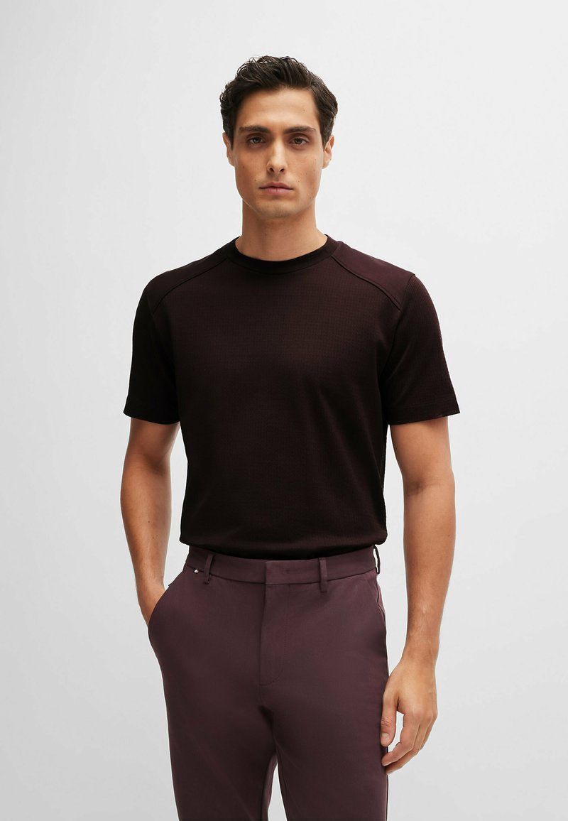 BOSS P-THOMPSON - T-shirt basic - open red two