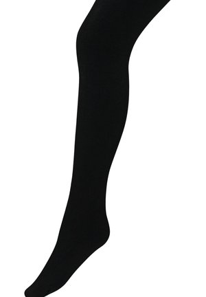 Mustat leggings, joissa on sileä pinta, tiukka malli ja täysi peittävyys, jotka ulottuvat varpaista vyötärölle. Ei kuvioita tai näkyviä saumoja.